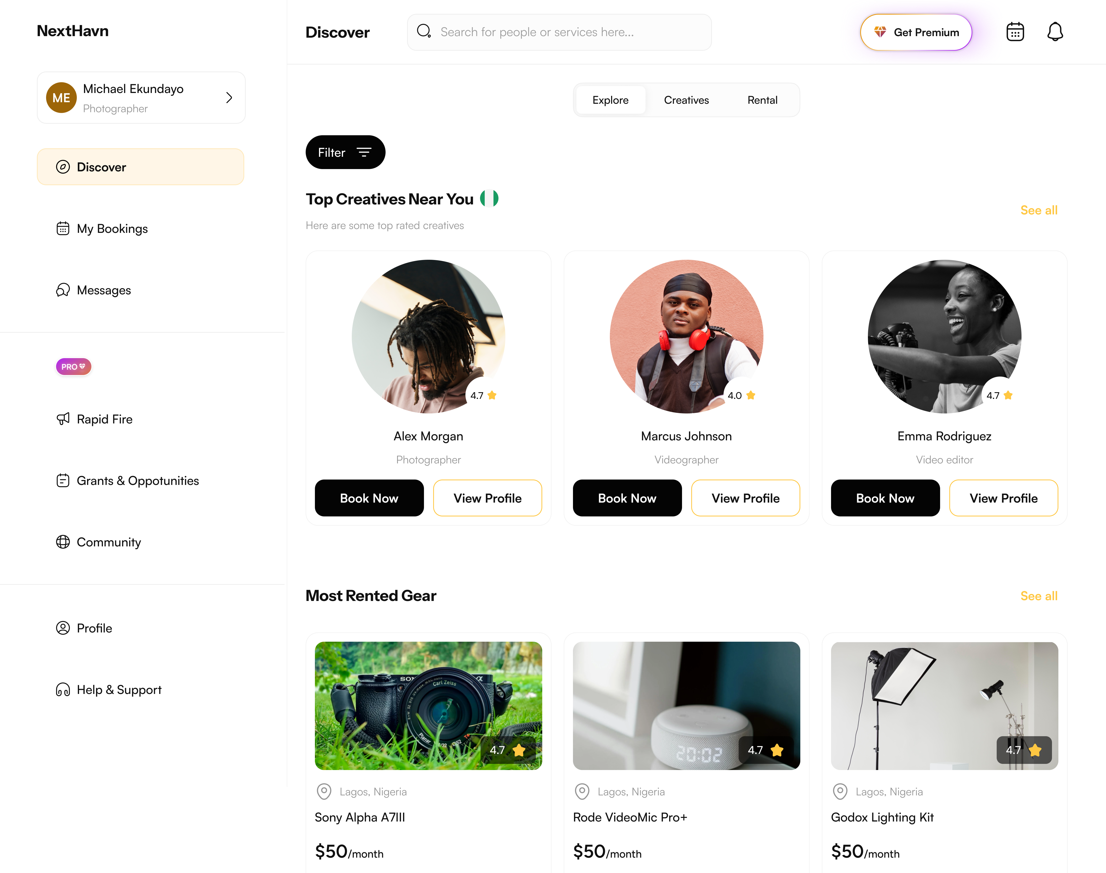 NextHavn home overview